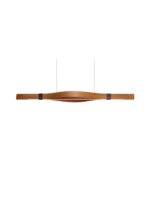 Woodstraps Pendelleuchte – ausgeschaltet Naturkirsche