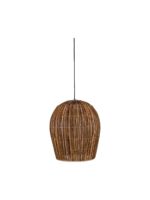 Rattan bulb Hängelampe