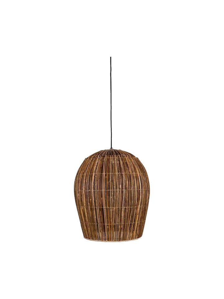 Rattan bulb Hängelampe