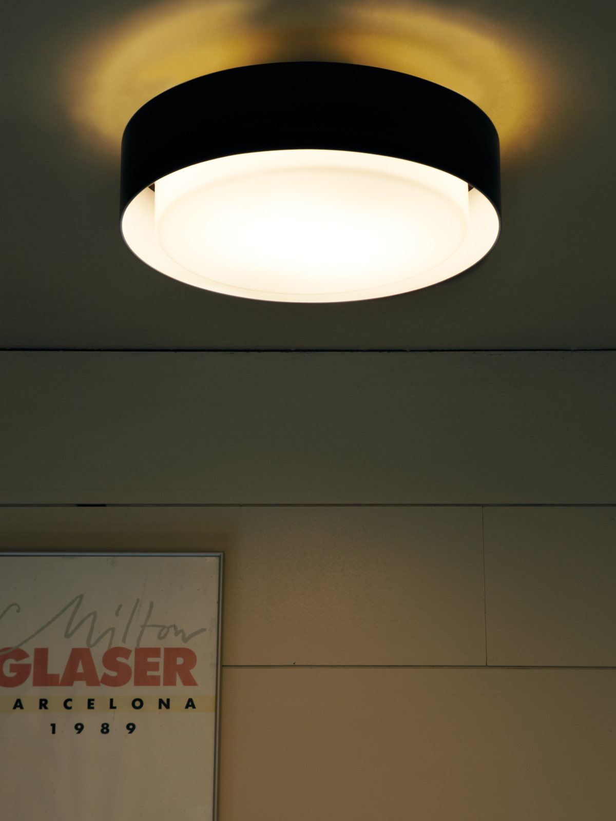 Badezimmer Beleuchtung an der Decke mit der Marset Plaff-On IP54
