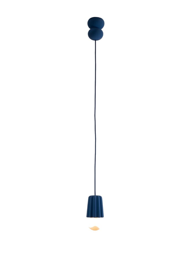 Stucco Pendelleuchte lapis