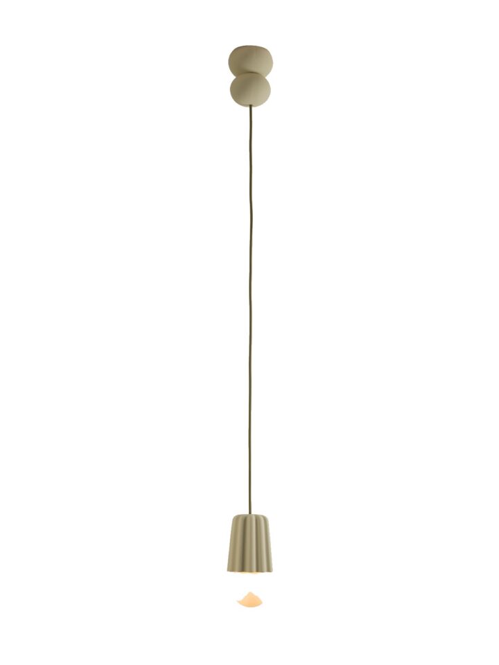 Stucco Pendelleuchte pistazie